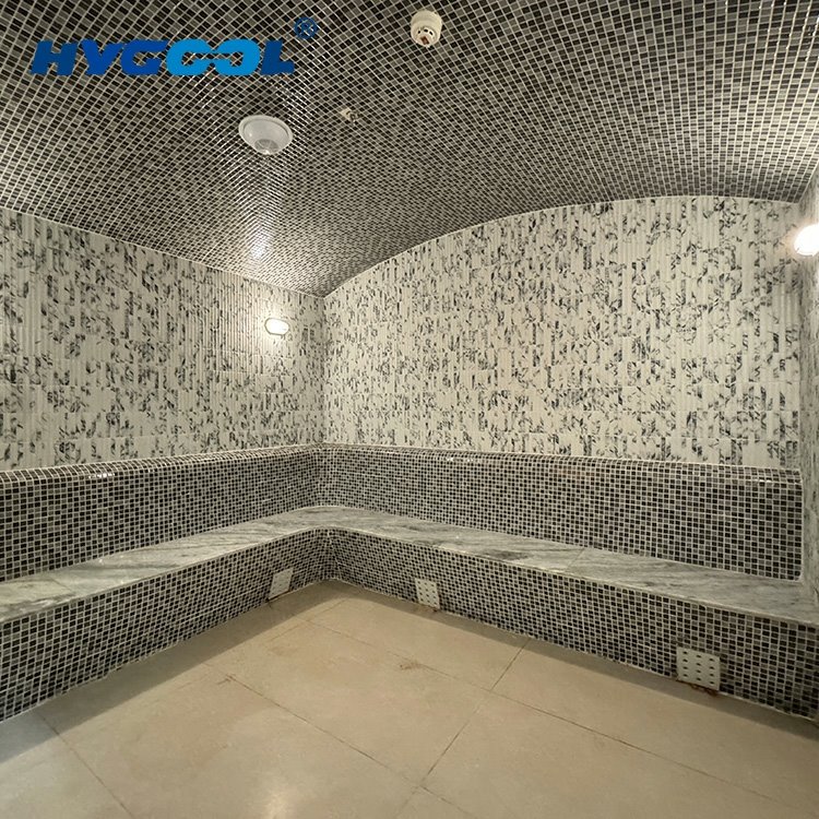 تصميم غرفة البخار الحديثة
